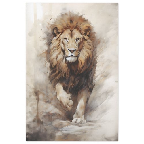 Walking Lion Tissue Paper