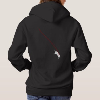 Walking_my_dog Hoodie by auraclover at Zazzle