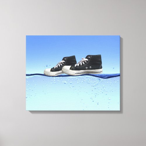 Walking on Water Canvas Print