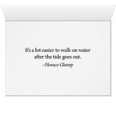 Walking on Water Card (Inside Horizontal (Bottom))