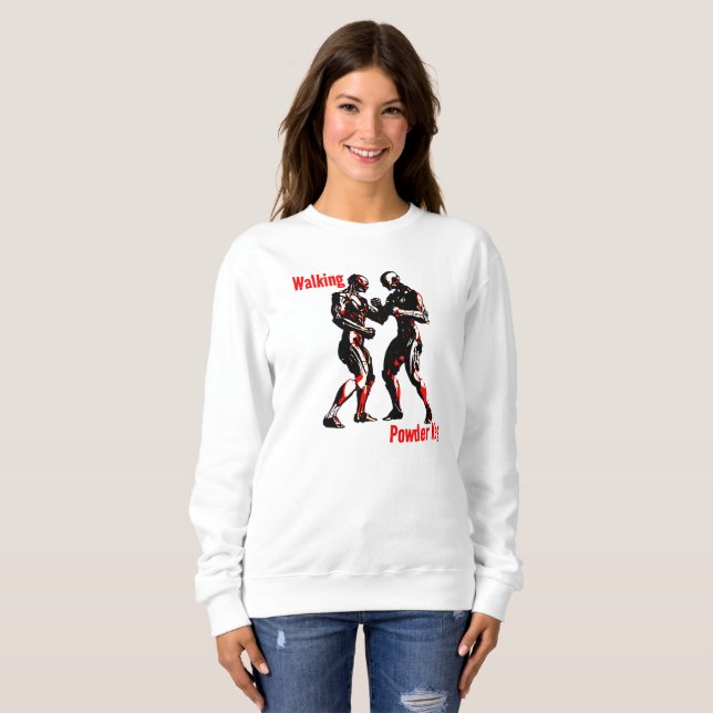 Walking Powder Keg Sweatshirt (Front Full)