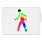 Walking Rainbow Man (Front Horizontal)