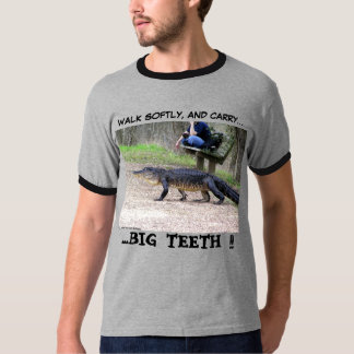 Walking softly...like an alligator would. T-Shirt