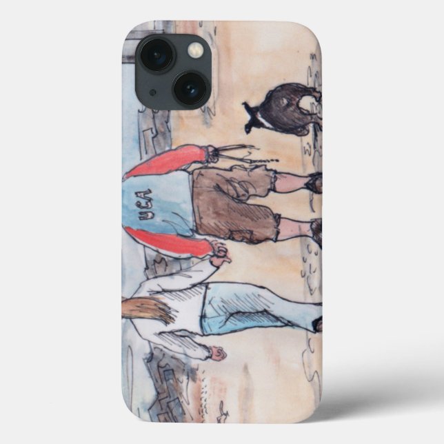 Walking the dog - 04 Case-Mate iPhone case (Back)