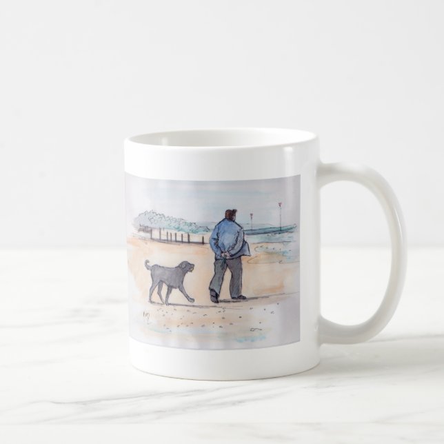 walking the dog - 07 coffee mug (Right)