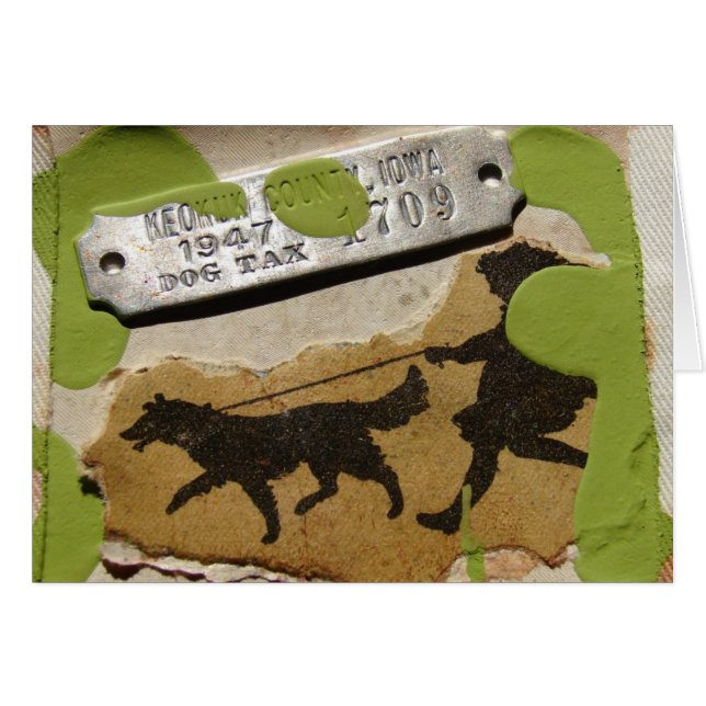 Walking The Dog ATC Cards (Front Horizontal)