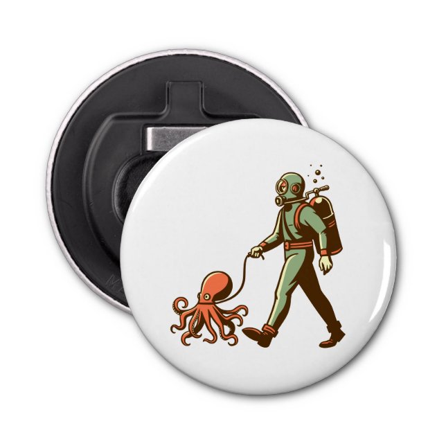 Walking the octopus bottle opener (Front)