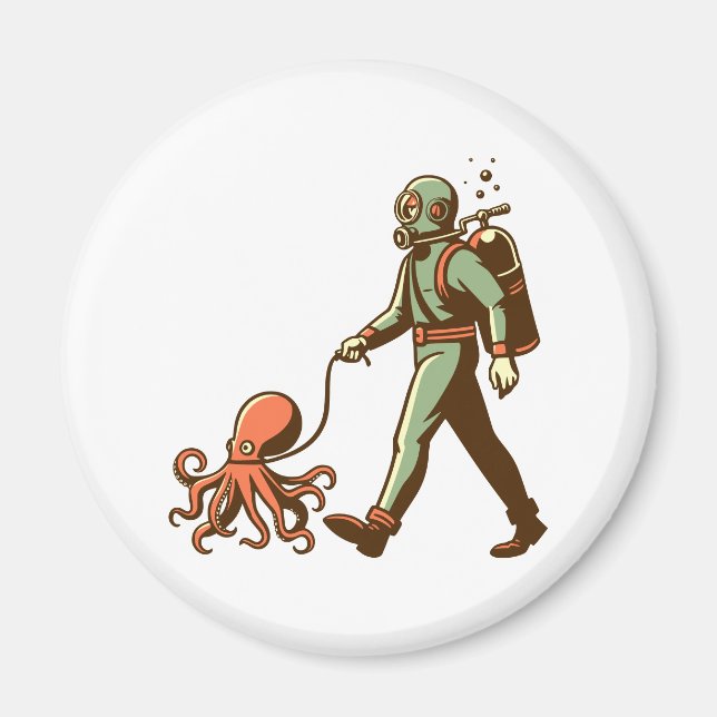 Walking the octopus magnet (Front)
