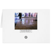 Walking Through Puddles Cards (Back Horizontal)
