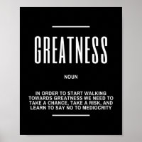 Walking Toward Greatness Inspirational Quote