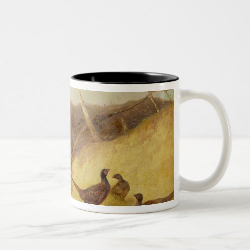 Walking up Pheasants on the 1st of October see al Two_Tone Coffee Mug