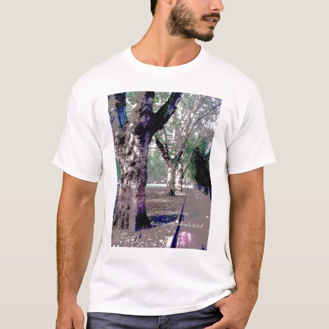 Walking with Abraham-Hicks! T-Shirt (Front)