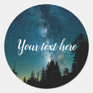 Walking with Stars Classic Round Sticker