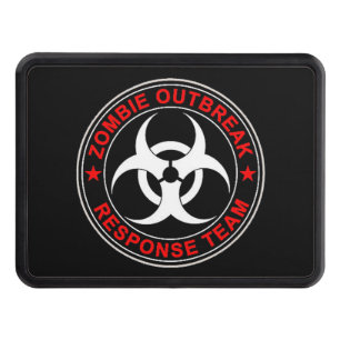 Walking Zombie Response Team Hitch Cover