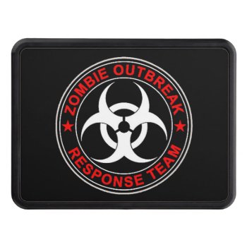 Walking Zombie Response Team Hitch Cover by Sturgils at Zazzle