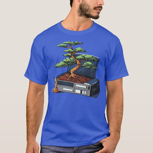 Walkman Bonsai by Tobe Fonseca T-Shirt (Front)