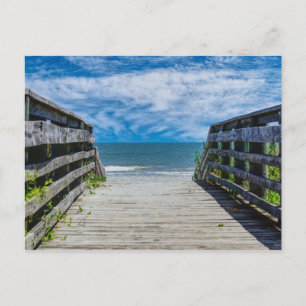 Walkway To Paradise Postcard