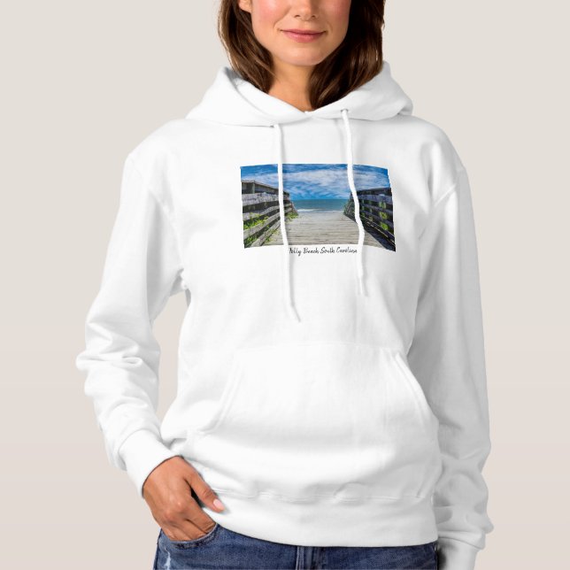 Walkway To Paradise Sweatshirt Hoodie (Front)