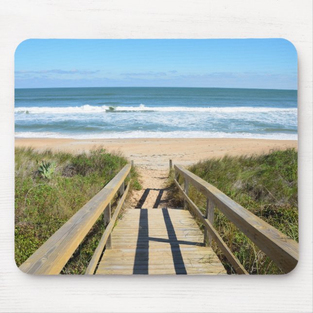 Walkway to the Beach Mouse Pad (Front)
