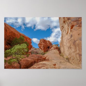 Wall Arch  Arches National Park  Utah Poster by catherinesherman at Zazzle
