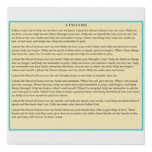 Wall art-A Prayer Faux Canvas Print