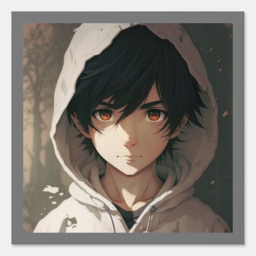 wall art Anime Boy Posters  Sign