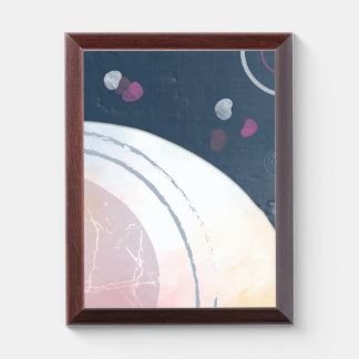 Wall art award plaque