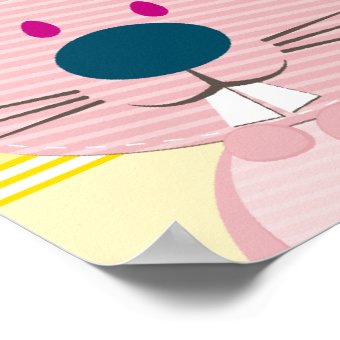 WALL ART :: bunny - peek-a-boo 1 | Zazzle