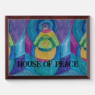 WALL ART BY PAULA REILLY. AWARD PLAQUE