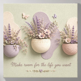 Wall Art Canvas Photo Tile