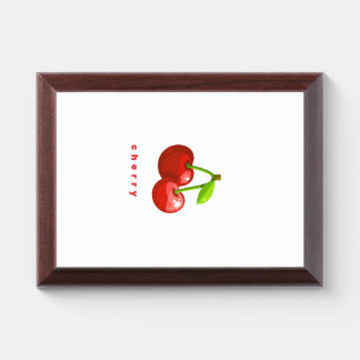 wall art cherry award plaque