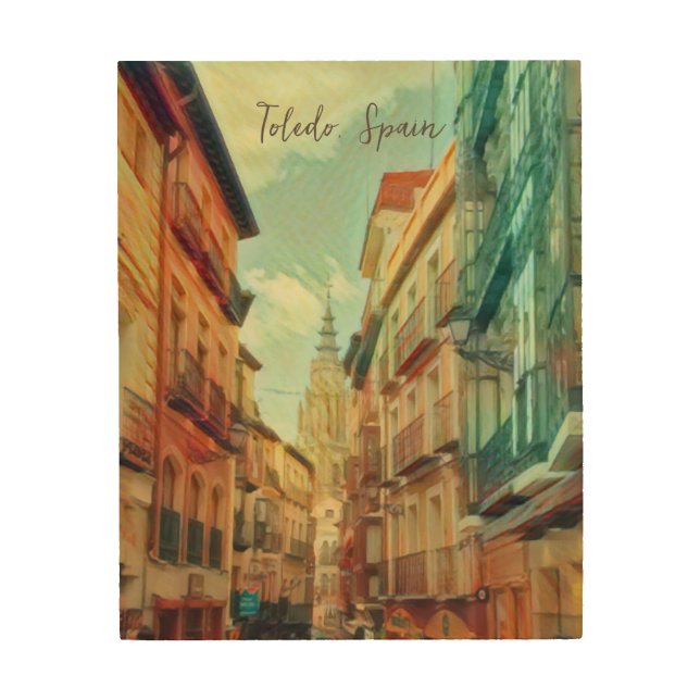 Wall Art Decor Spain City of Toledo (Front)