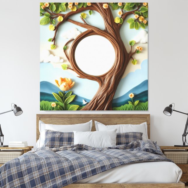 wall art for clock (Insitu(Bedroom))