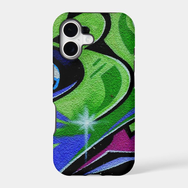 Wall art. Graffiti. Iphone Case (Back)