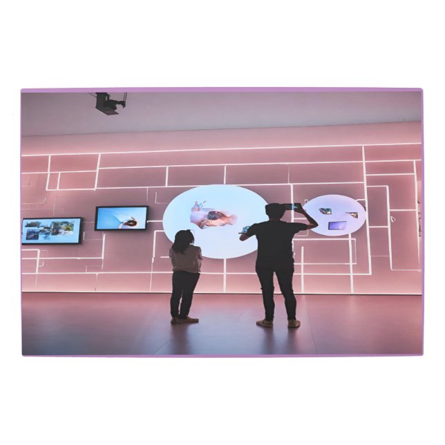 Wall Art Interactive Multimedia Digital Projection (Front)