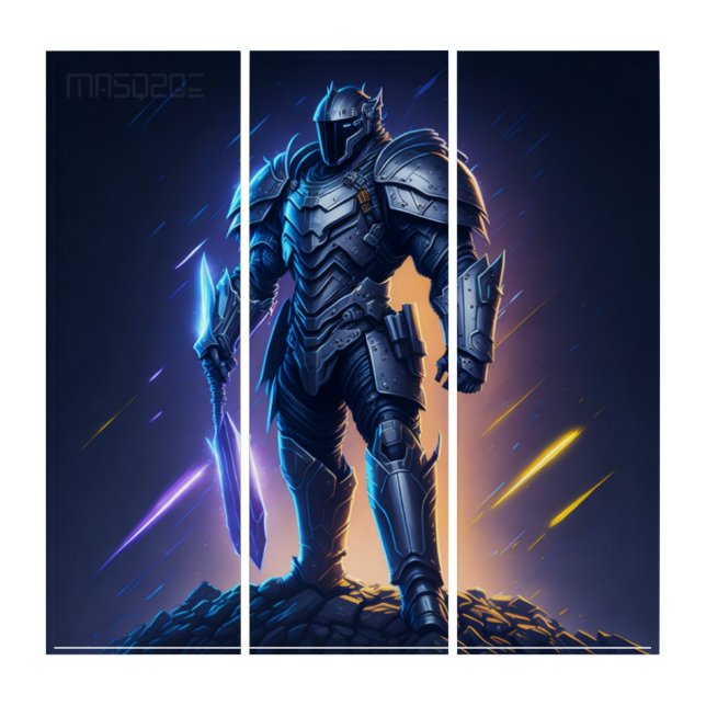 "Wall Art Knight 01" (Front)