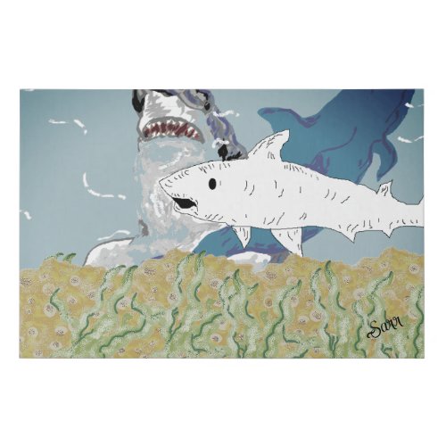 Wall Art : Life Beneath the Ocean Floor .