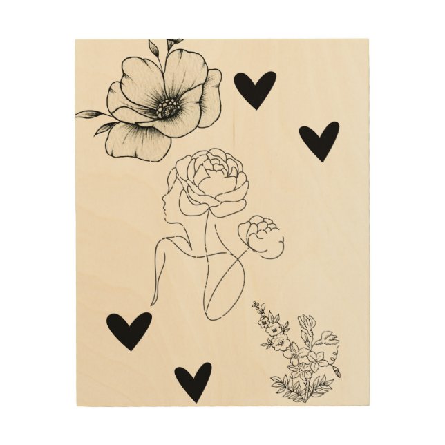 wall art minimalistic (Front)