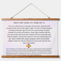 Wall art Son of God in the Sun