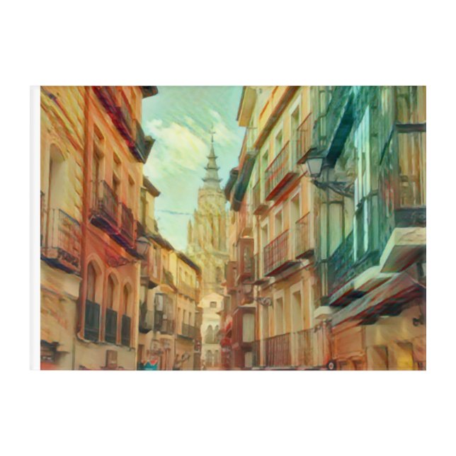 Wall Art - Spain City of Toledo (Front)