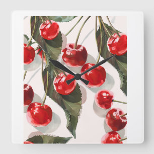 Wall Art Square Wall Clock