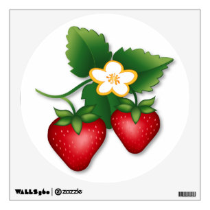 Wall Art Sweet Strawberry Decal