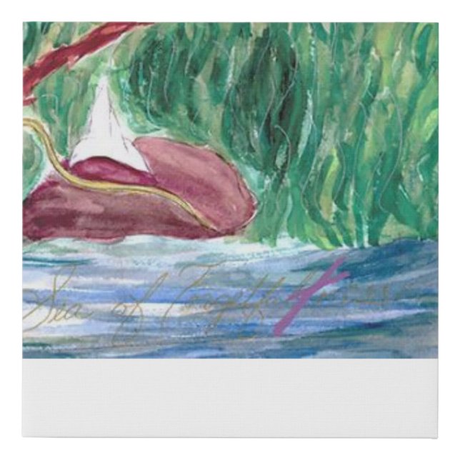 Wall Art titled 'Sea of Forgetfulness' (Front)