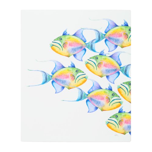 Wall Art Tropical Fish Beach Decor