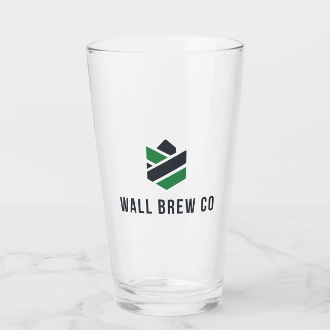 Wall Brew Co Glass (Front)