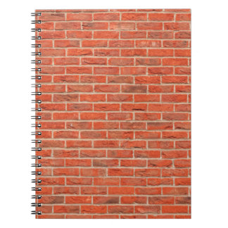 Wall brick wall texture notebook
