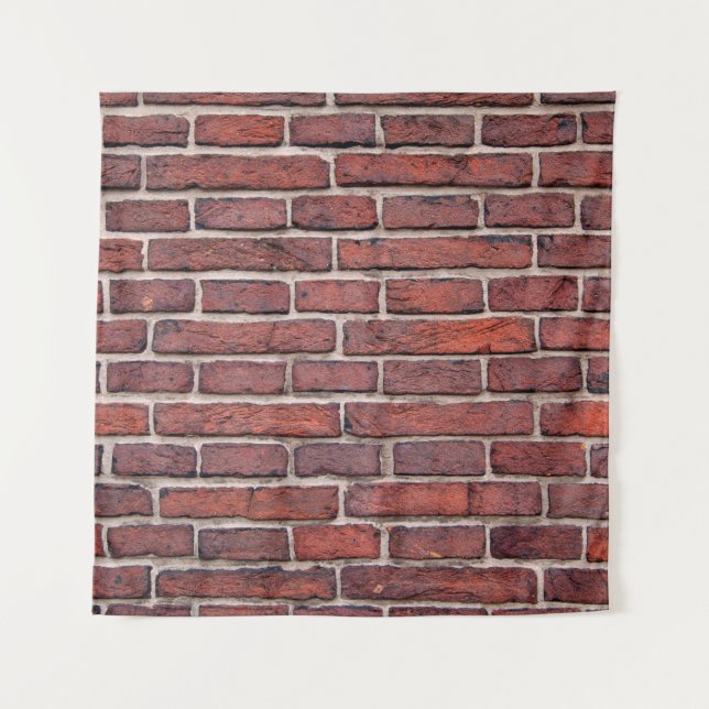 Wall bricks brick wall red bricks tapestry (Front)