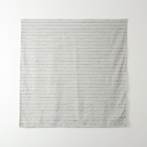 Wall bricks white white brick wall tapestry