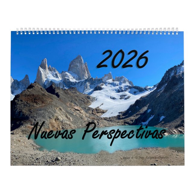 Wall Calendar 2026 with Spanish Bible Verses (Cover)