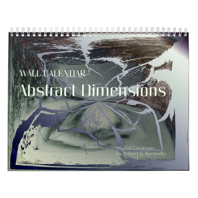 Wall Calendar Abstract Dimensions (Cover)